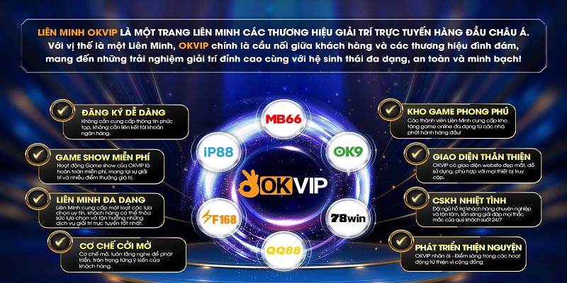 Dịch vụ nổi bật của OKVIP