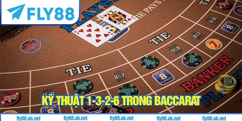 Kỹ thuật 1-3-2-6 trong Baccarat